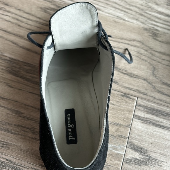 Paul green oxford glitter shoes size 4, US7 - Picture 11 of 11